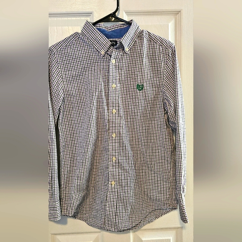 Boy's Chaps button down shirt Large